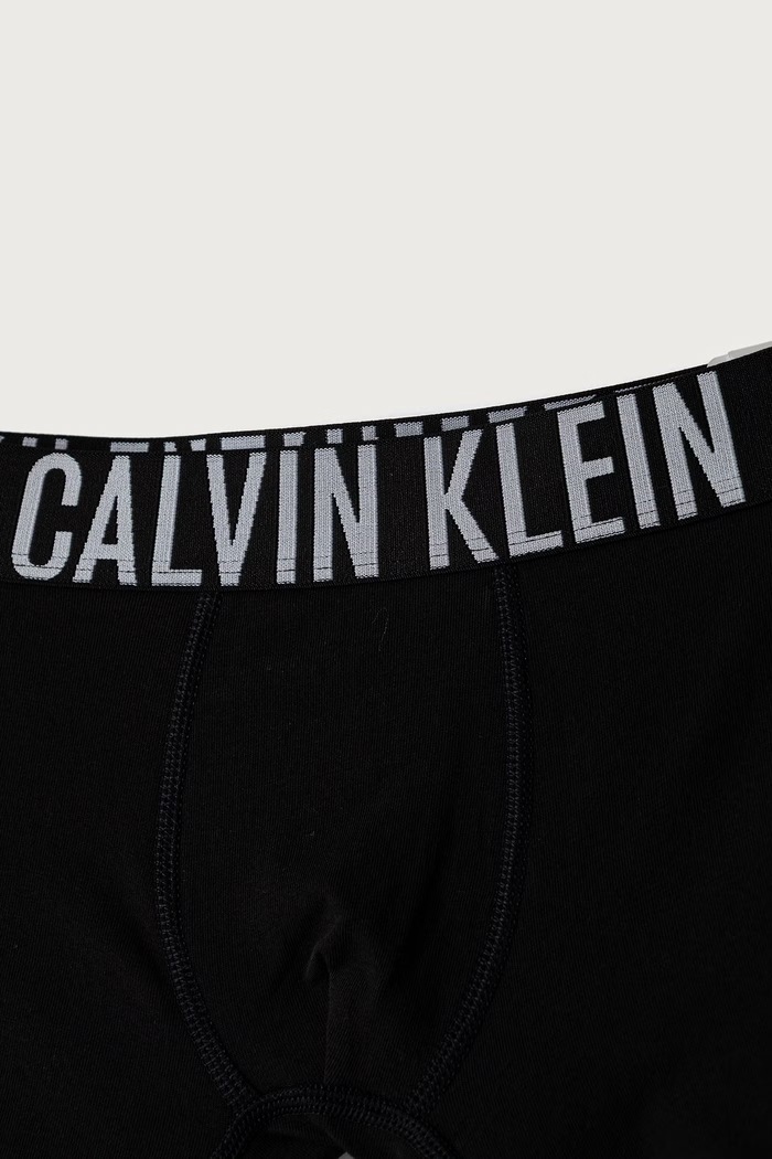 Calvin Klein Underwear Bokserki dopasowane dziecięce bawełniane z elastanem 3-pack szary B70B700510.9BY2