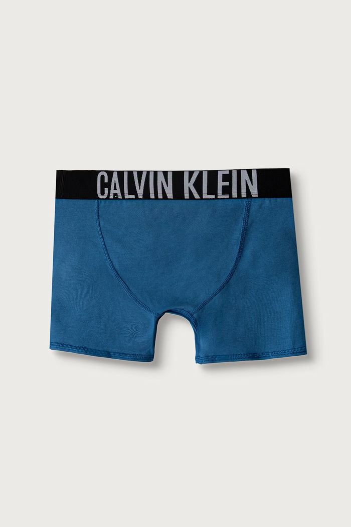 Calvin Klein Underwear Bokserki dopasowane dziecięce bawełniane z elastanem 3-pack B70B700510.9BY2