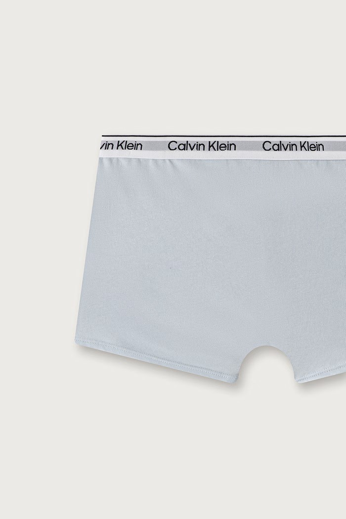 Calvin Klein Underwear Bokserki dopasowane dziecięce bawełniane z elastanem 3-pack B70B700507.9BY2