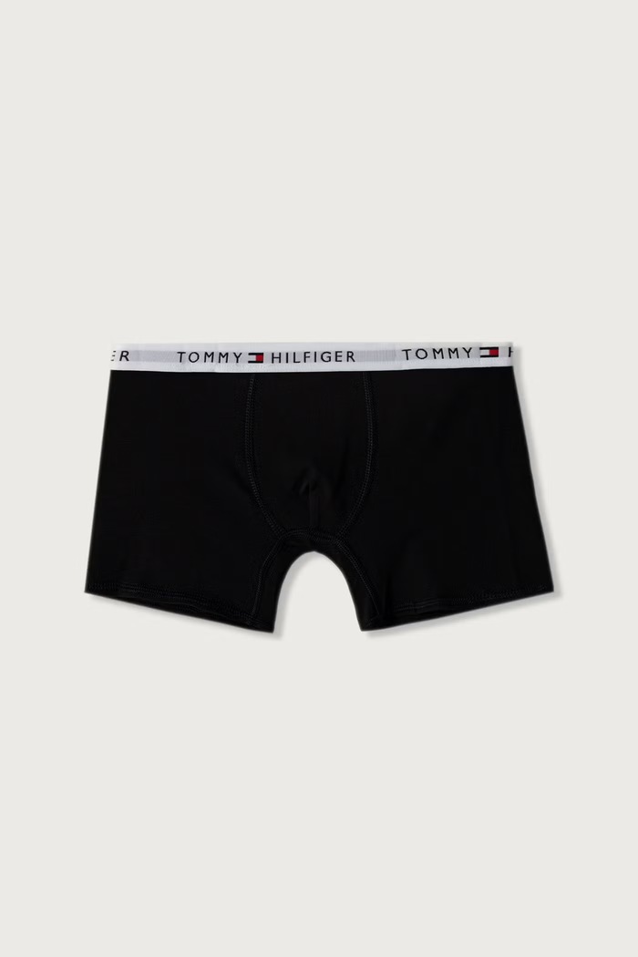 Tommy Hilfiger Bokserki dopasowane dziecięce bawełniane z elastanem 2-pack UB0UB00613.9BY2. granatowy AW26