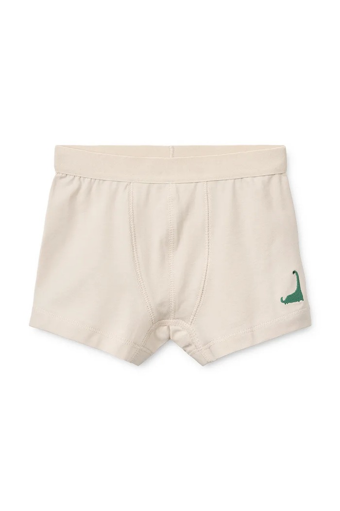 Bokserki dziecięce bawełniane z elastanem Marvin Boxers 3-pack Liewood LW20283.9BY2 beżowy