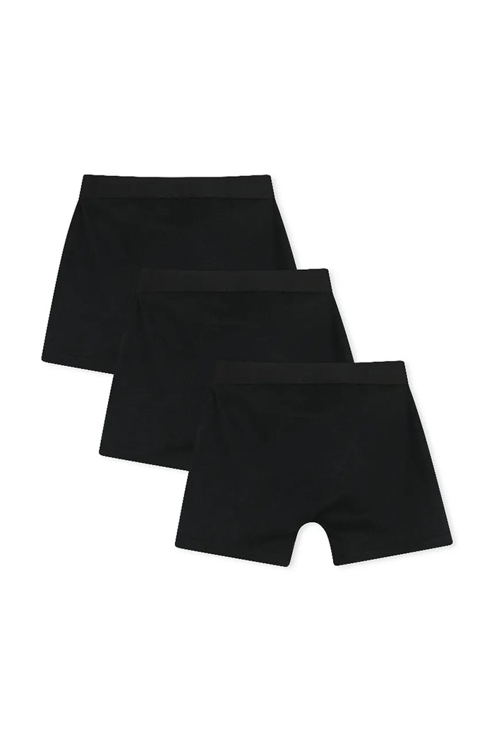 HUGO boxerky detské bavlnené s elastanom 3-pak G01348.162.174 čierna AW26