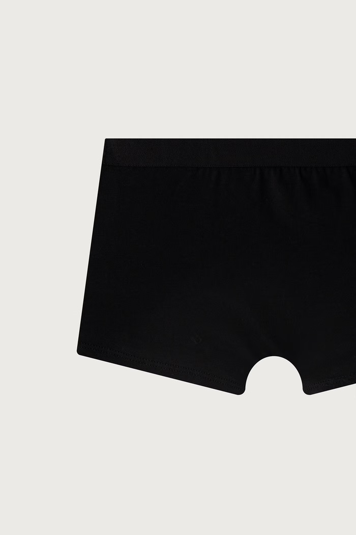 Chłopiec Tommy Hilfiger Bokserki dopasowane dziecięce bawełniane z elastanem 2-pack UB0UB00608.9BY2 czarny
