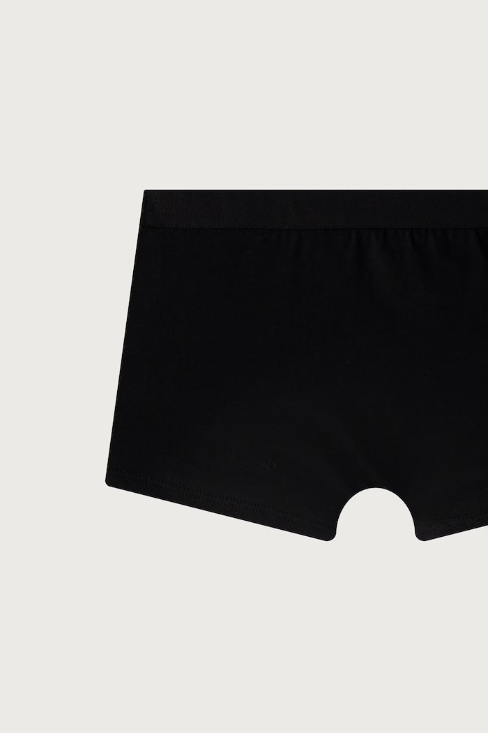 Chłopiec Tommy Hilfiger Bokserki dopasowane dziecięce bawełniane z elastanem 2-pack UB0UB00608.9BY2 czarny