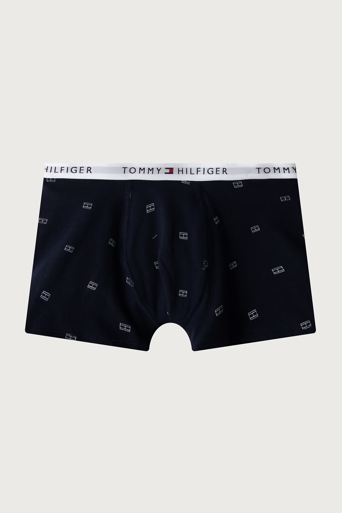 Tommy Hilfiger bokserki dopasowane dziecięce bawełniane z elastanem 7-pack multicolor UB0UB00552.9BY2