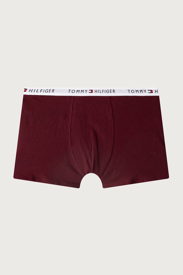 Chłopiec Tommy Hilfiger Bokserki dopasowane dziecięce bawełniane z elastanem 5-pack UB0UB00611.9BY2 multicolor