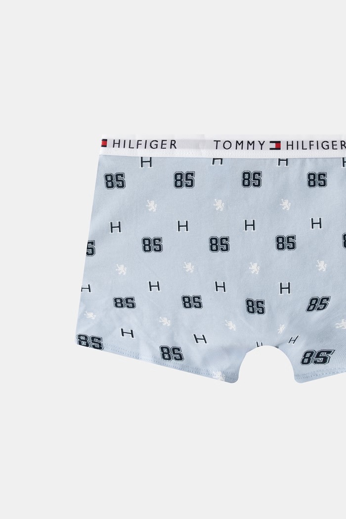 Bokserki dziecięce z bawełną 2-pack Tommy Hilfiger niebieski UB0UB00605.9BY2