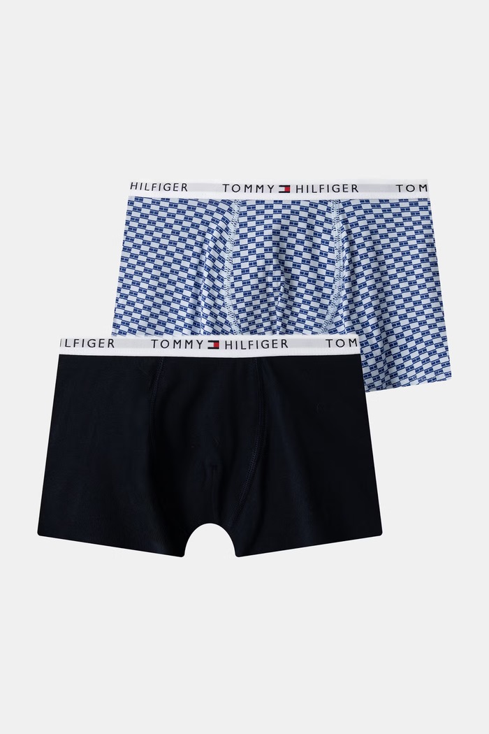 Tommy Hilfiger Bokserki dziecięce z bawełną 2-pack czarny UB0UB00605.9BY2