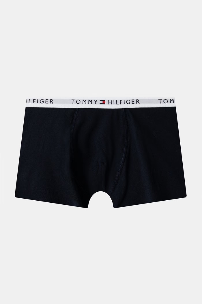 Tommy Hilfiger Bokserki dziecięce z bawełną 2-pack UB0UB00605.9BY2 czarny AW26