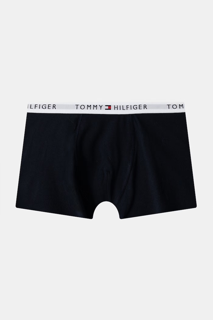 Tommy Hilfiger Bokserki dziecięce z bawełną 2-pack UB0UB00605.9BY2 czarny AW26