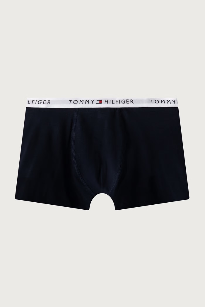 Tommy Hilfiger bokserki dopasowane dziecięce bawełniane z elastanem 2-pack UB0UB00613.9BY2 biały AW26