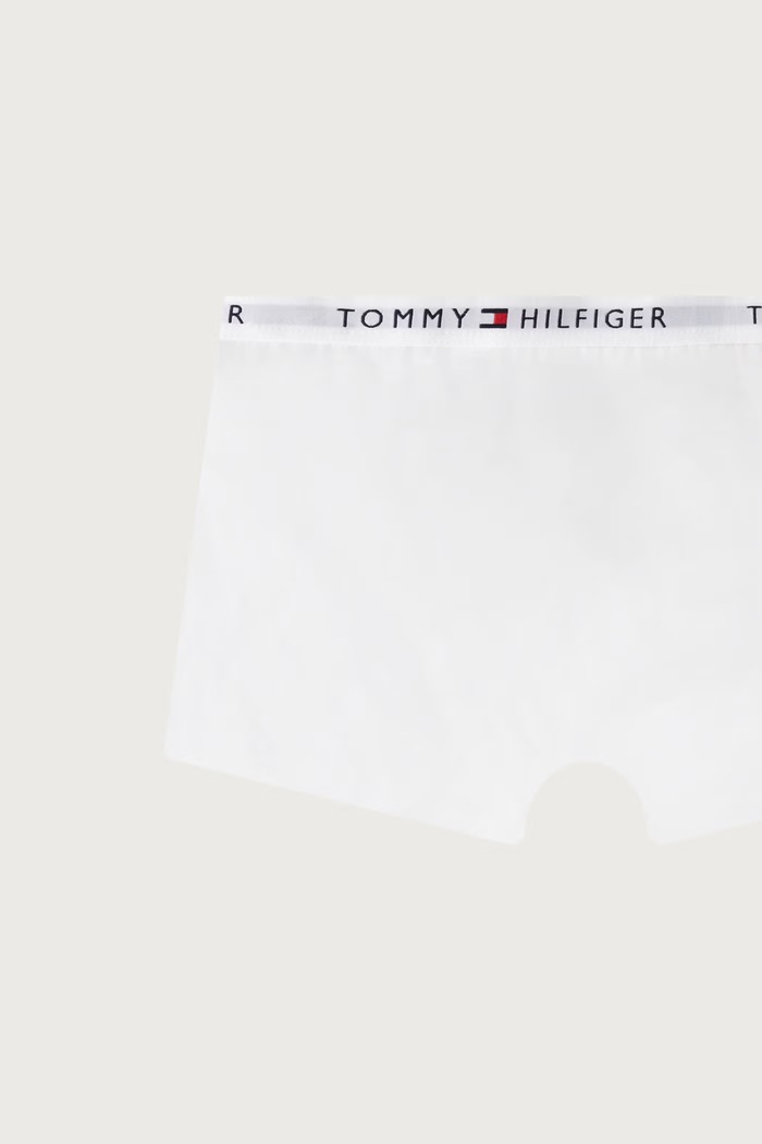 Tommy Hilfiger bokserki dopasowane dziecięce bawełniane z elastanem 2-pack UB0UB00613.9BY2 biały