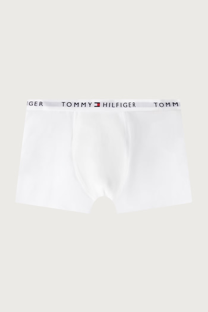 Chłopiec Tommy Hilfiger bokserki dziecięce bawełniane z elastanem 3-pack UB0UB00606.9BY2 szary