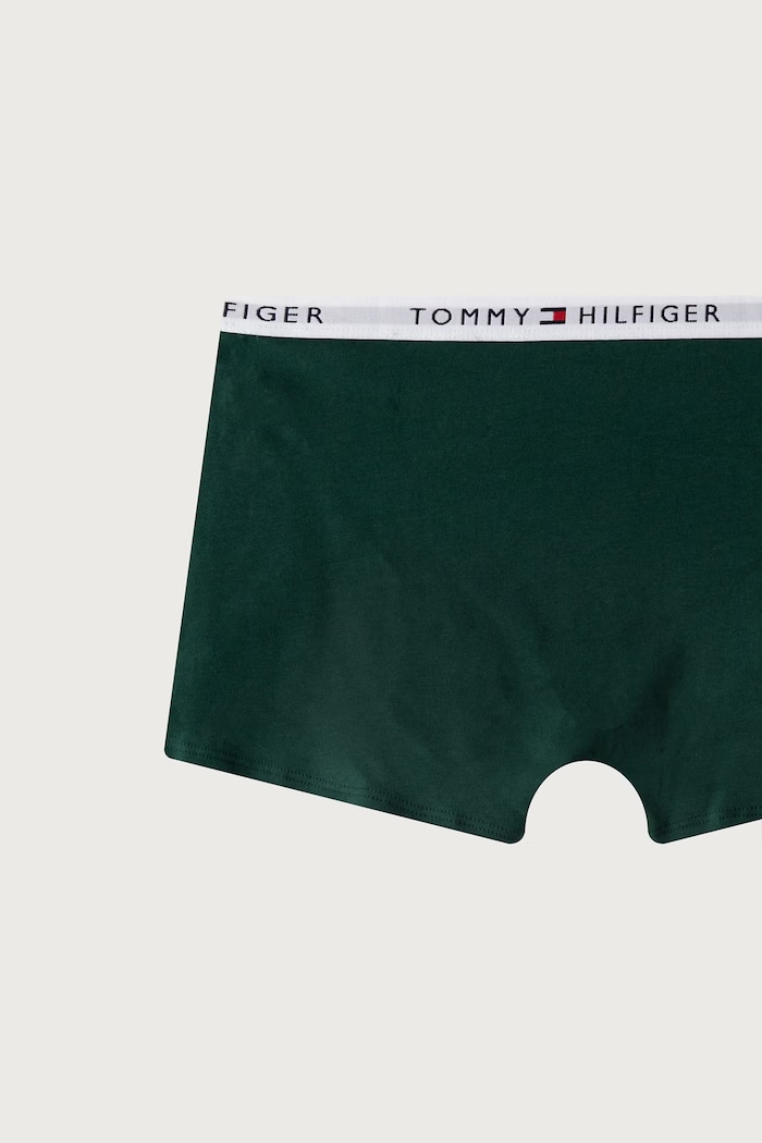 Bokserki dziecięce bawełniane z elastanem 3-pack Tommy Hilfiger granatowy UB0UB00606.9BY2