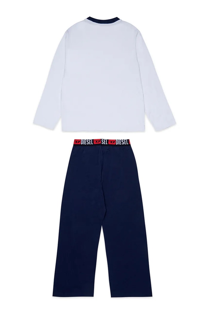 Diesel Pijama pentru copii UNIV PYJAMA J03127.KYATR alb AW26
