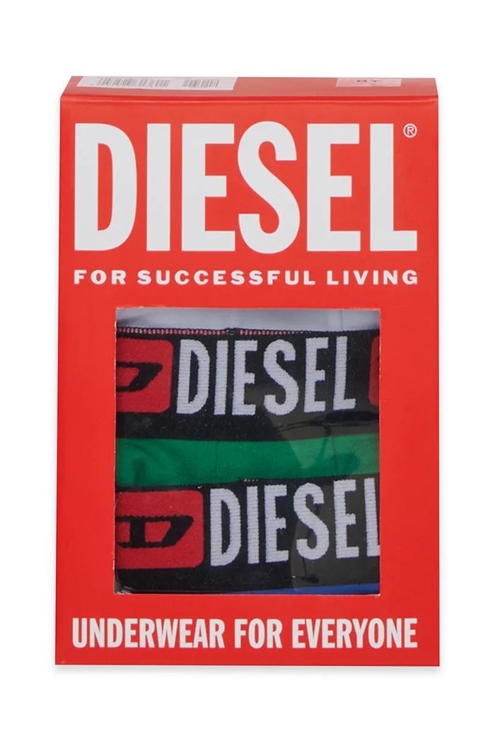 Chlapec Diesel Boxerky detské s bavlnou 3-pak J03125.KYATR modrá