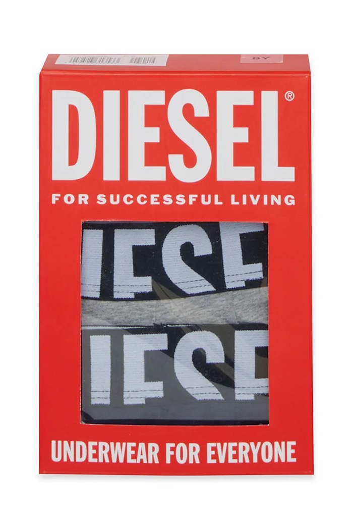 Αγορίστικα Diesel Μποξεράκι παιδικό UM-UMILLOTRIPACK-DD UND SHORT J03124.KYATR γκρί