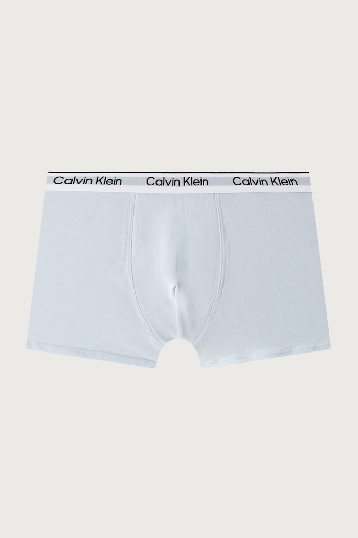 Calvin Klein Underwear Priliehavé boxerky detské bavlnené s elastanom 2-pak B70B700506.9BY2 modrá AW26