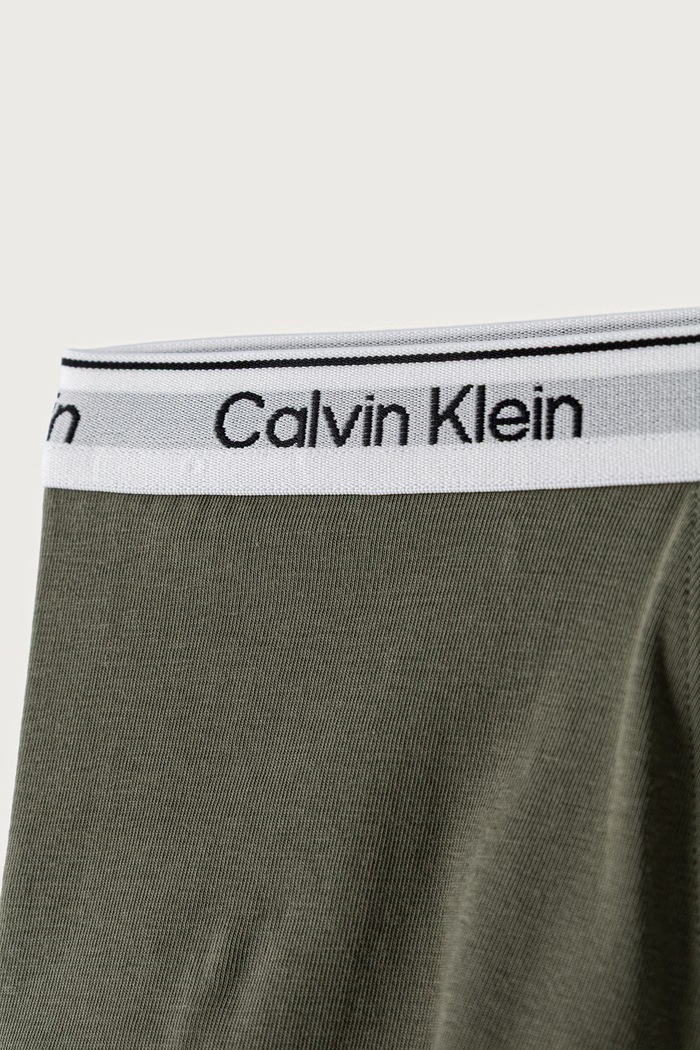 Calvin Klein Underwear Bokserki dopasowane dziecięce bawełniane z elastanem 2-pack B70B700506.9BY2