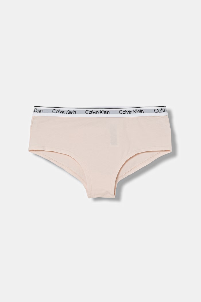 Băieți Calvin Klein Underwear slip pentru copii, din bumbac cu elastan pachet de 2 G80G800727.9BY2 roz