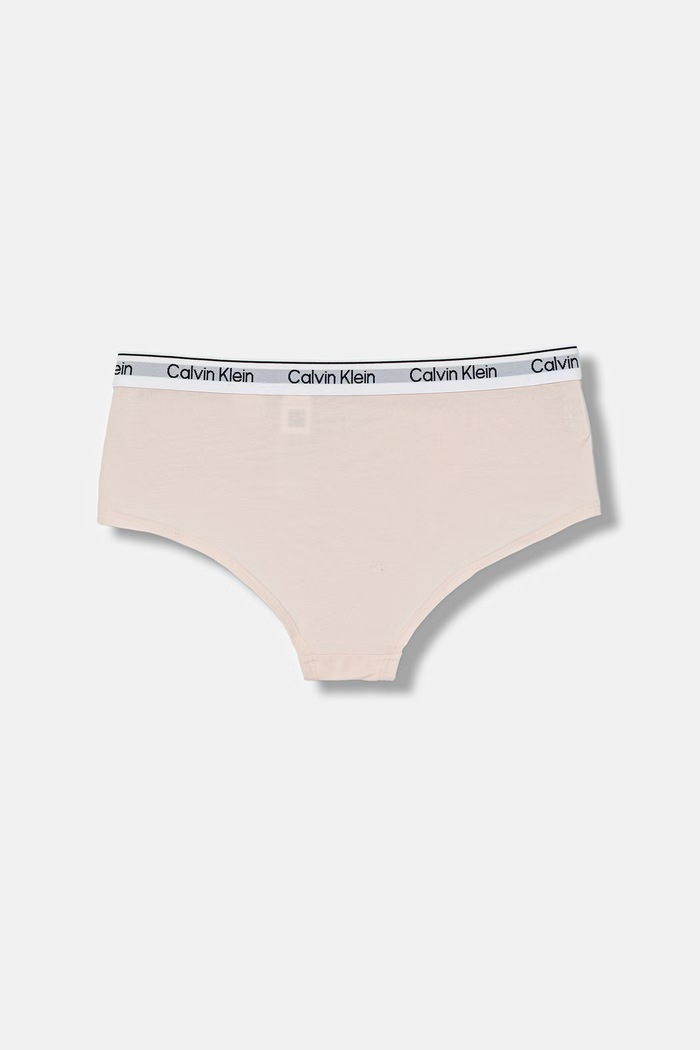 Calvin Klein Underwear slip pentru copii, din bumbac cu elastan pachet de 2 G80G800727.9BY2 roz
