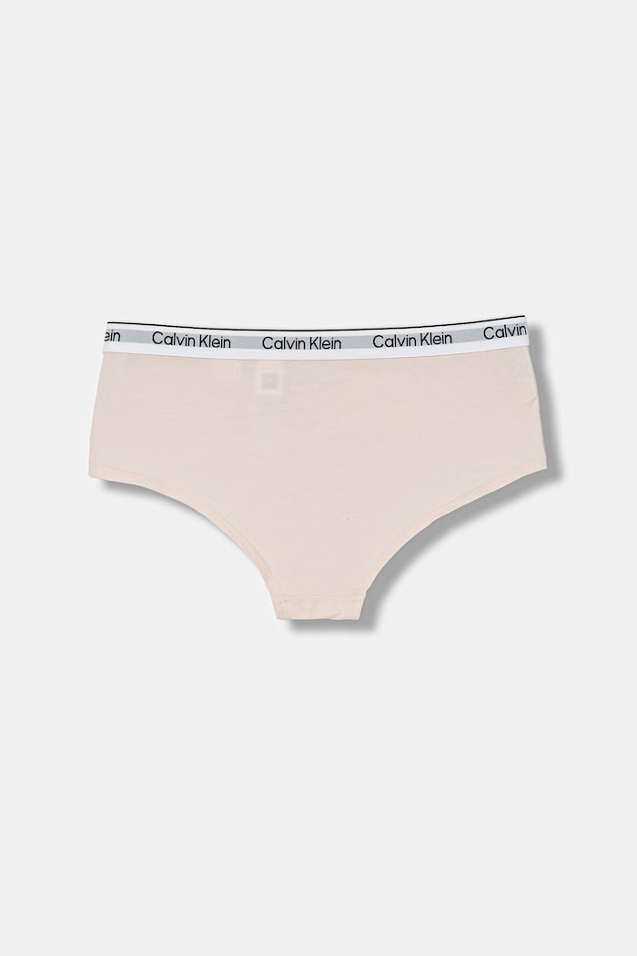 Calvin Klein Underwear slip pentru copii, din bumbac cu elastan pachet de 2 G80G800727.9BY2 roz