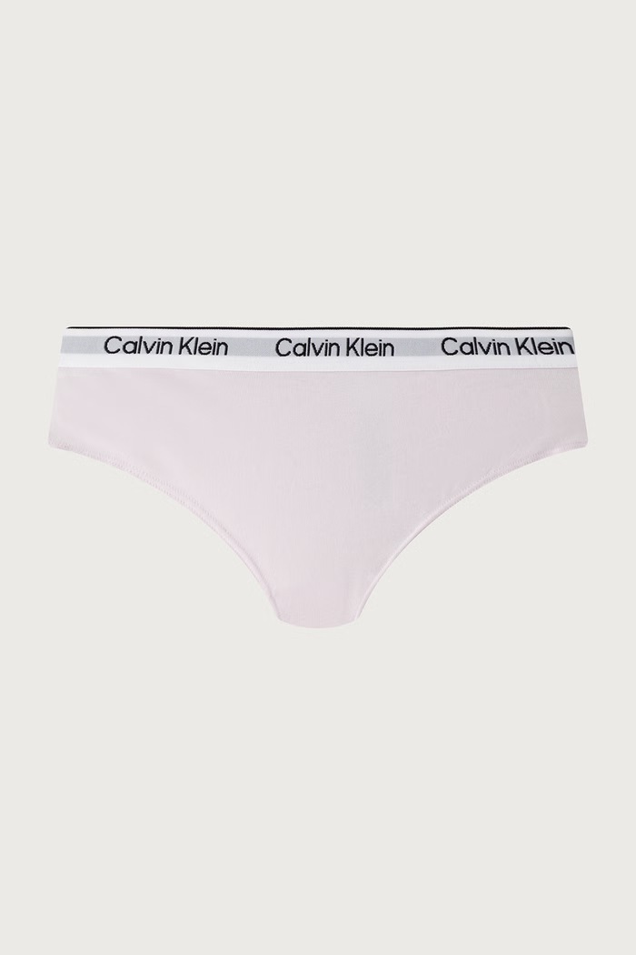 Calvin Klein Underwear Slipy dziecięce bawełniane z elastanem 2-pack G80G800727.9BY2 fioletowy AW26