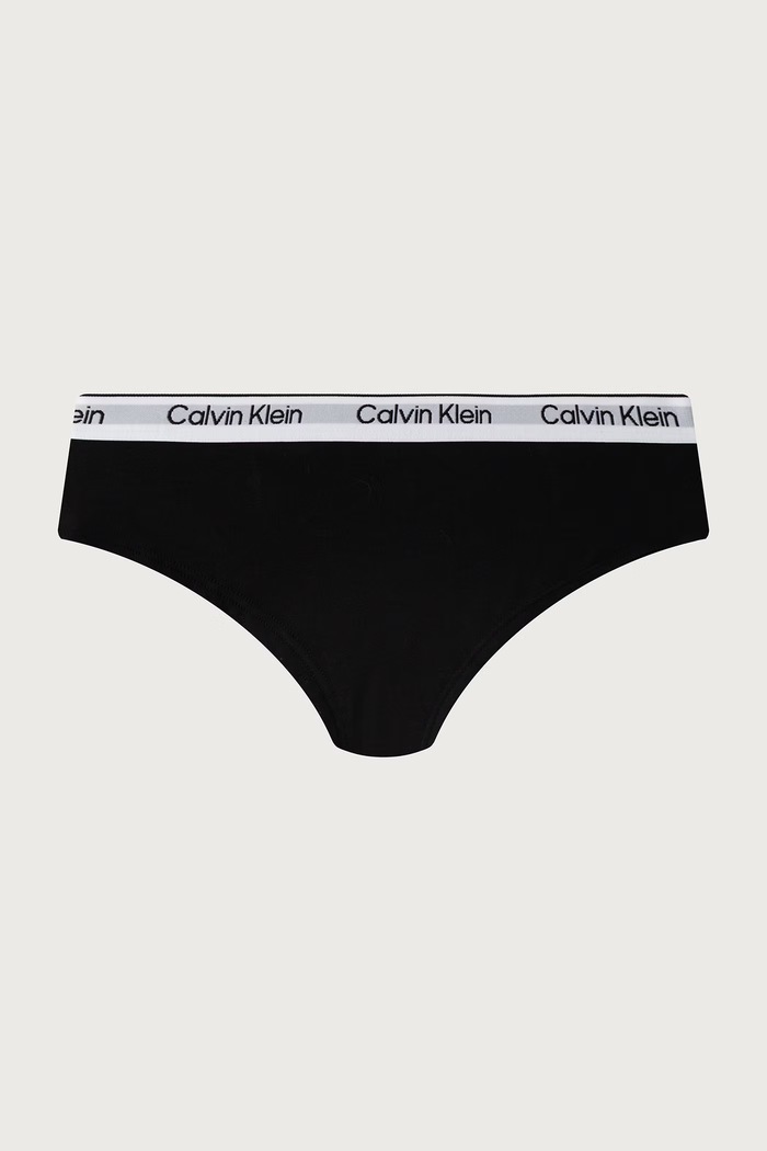 Calvin Klein Underwear Slipy dziecięce bawełniane z elastanem 2-pack G80G800727.9BY2 bordowy AW26