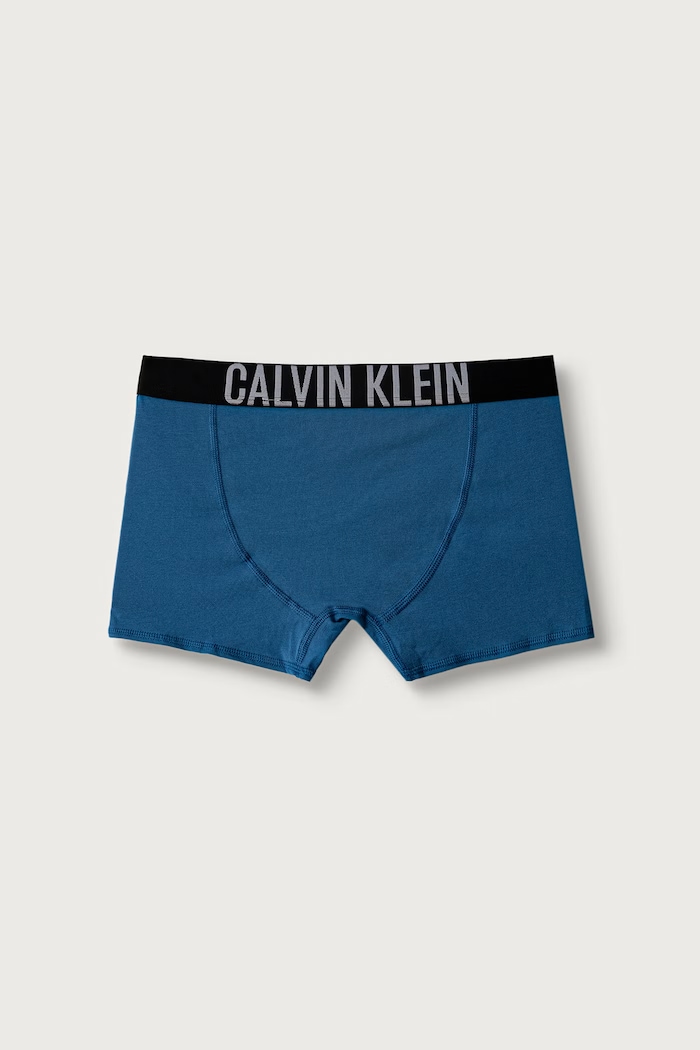 Băieți Calvin Klein Underwear Boxeri mulați pentru copii din bumbac cu elastan pachet de 2 B70B700509.9BY2 burgundia