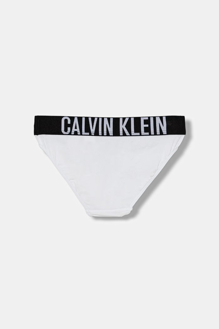 Calvin Klein Underwear slipy dziecięce bawełniane z elastanem 2-pack czarny G80G800729.9BY2
