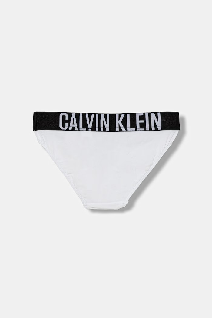 Calvin Klein Underwear slipy dziecięce bawełniane z elastanem 2-pack czarny G80G800729.9BY2