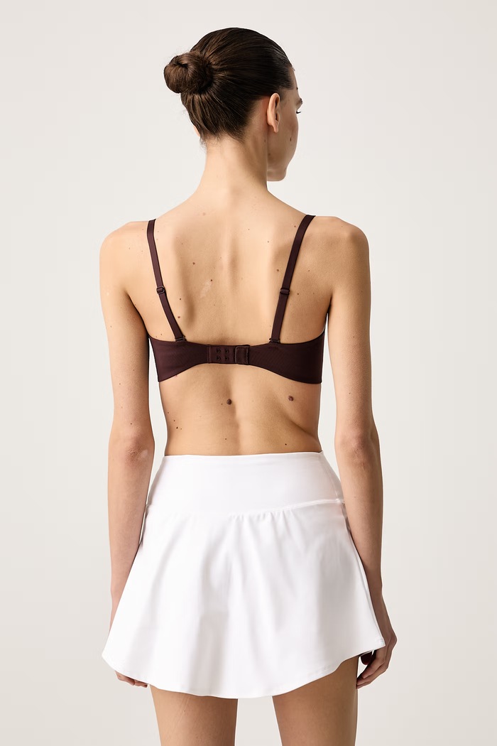 Odzież Nike Biustonosz sportowy Alate Minimalist FQ3550.227 brązowy