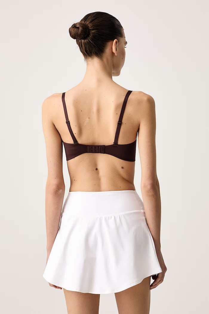 Odzież Nike Biustonosz sportowy Alate Minimalist FQ3550.227 brązowy