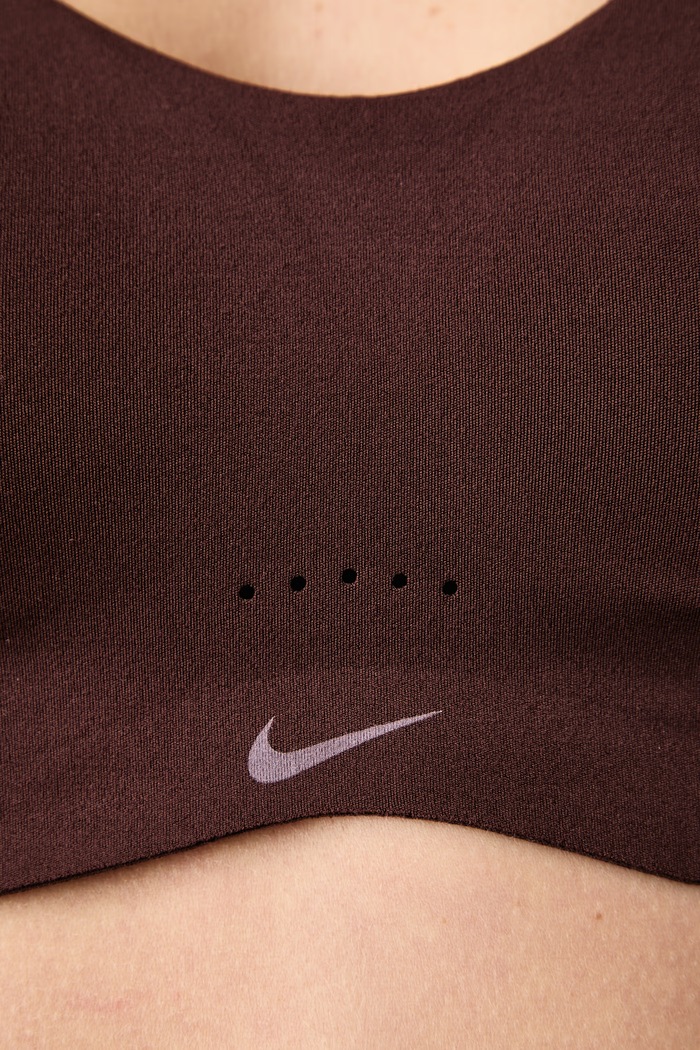Biustonosz sportowy Alate Minimalist Nike brązowy FQ3550.227