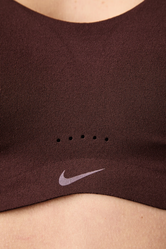 Biustonosz sportowy Alate Minimalist Nike brązowy FQ3550.227