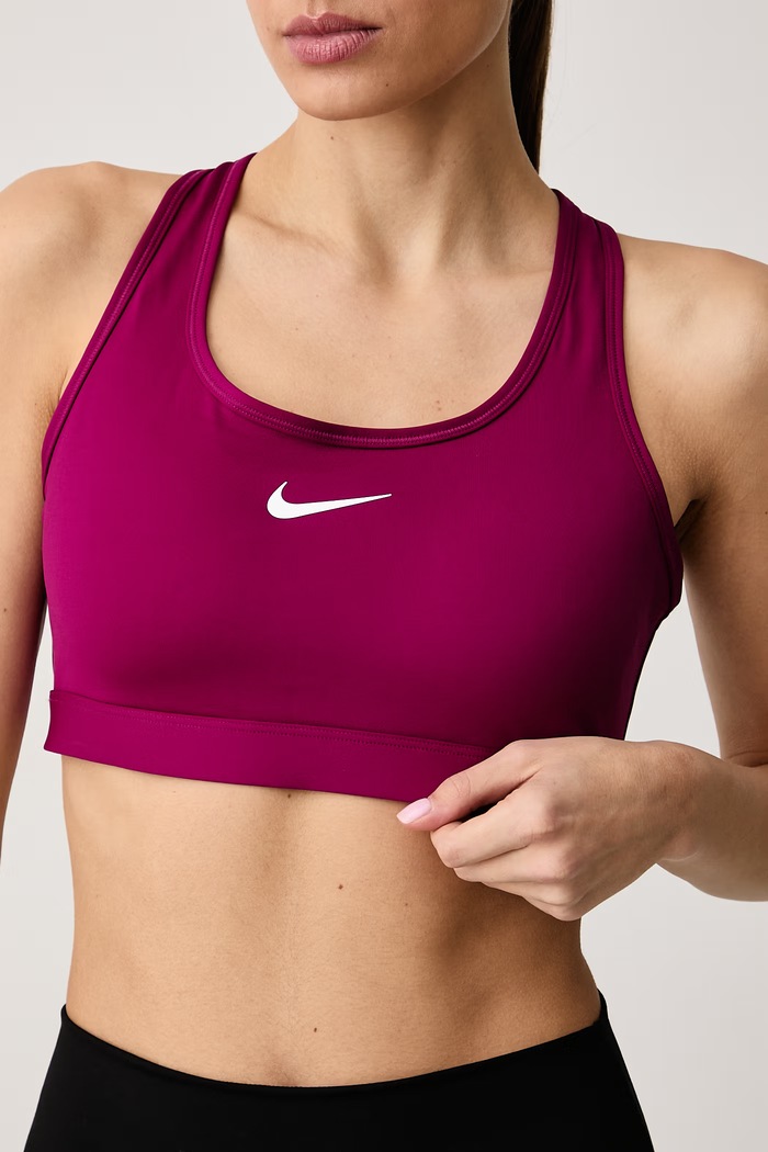 Odzież Nike Biustonosz sportowy Swoosh DX6821.630 różowy