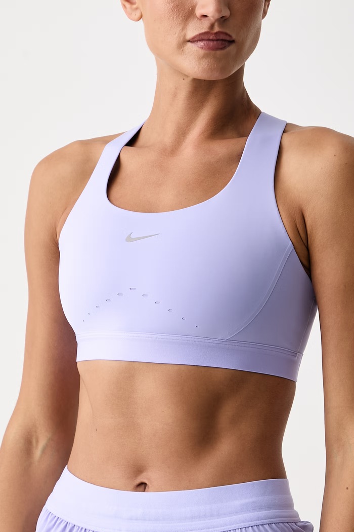 Biustonosz sportowy Swift Nike HM5220.580 fioletowy