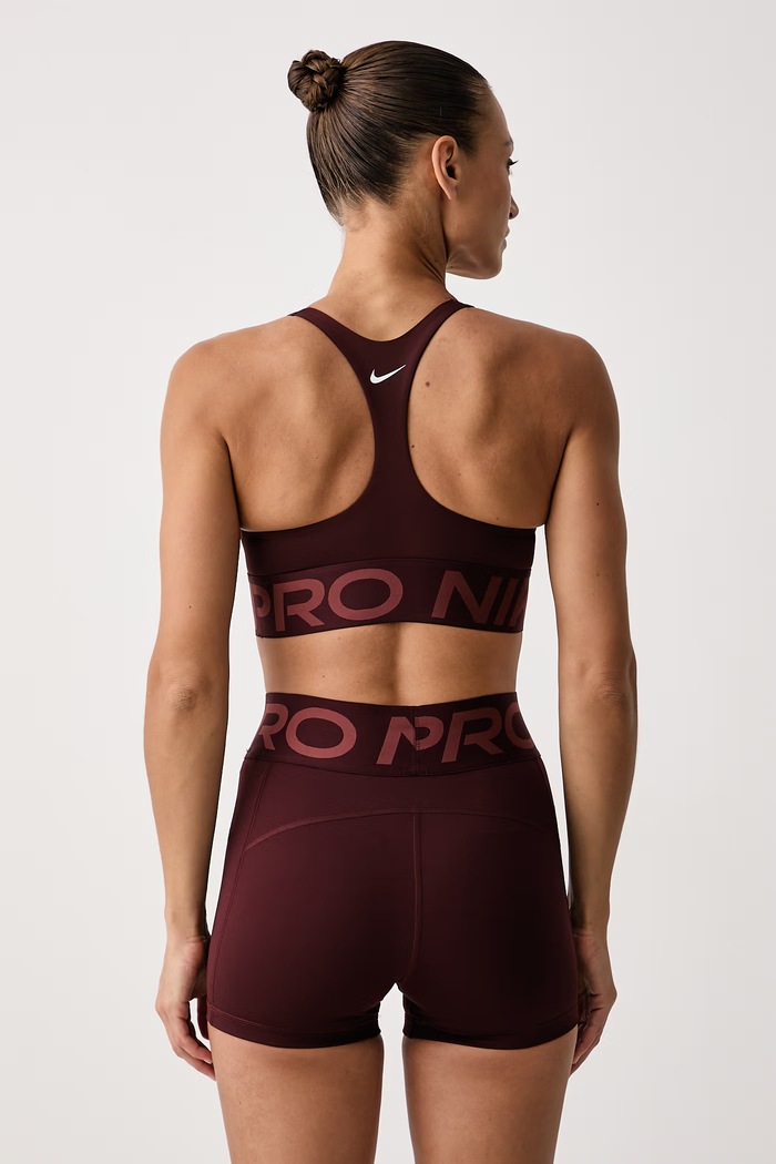 Odzież Nike Biustonosz sportowy Nike Pro Sculpt IB9896.658 brązowy