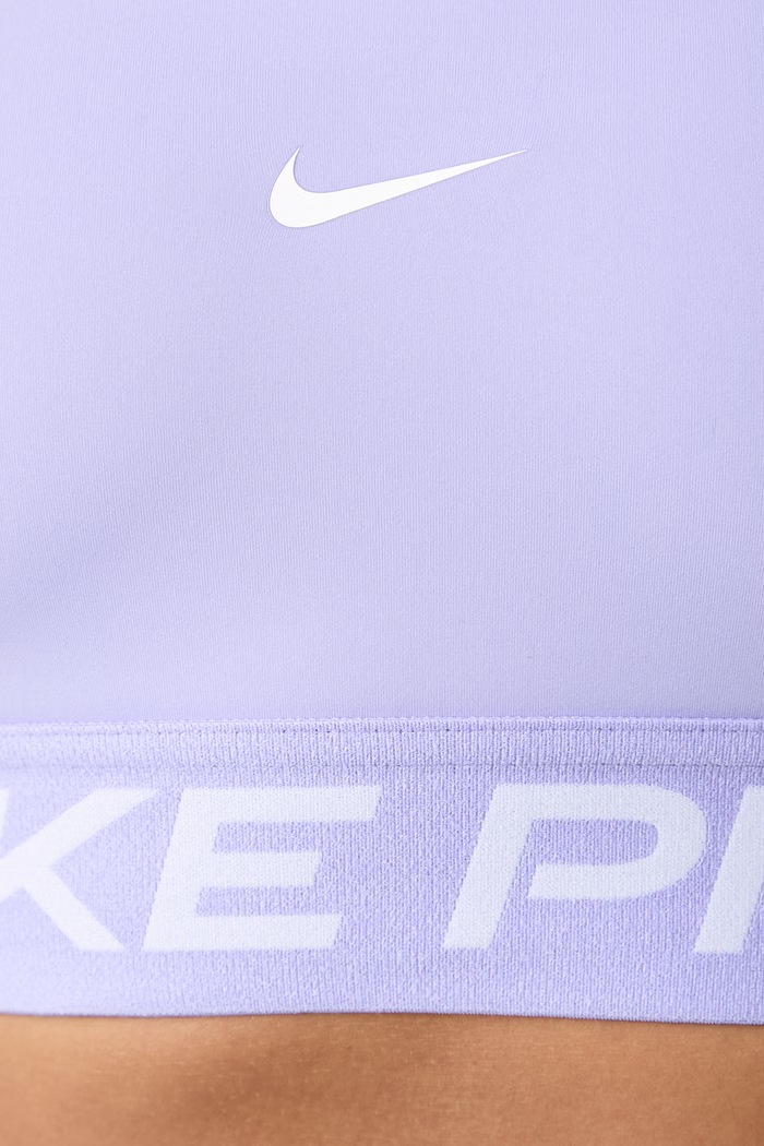 Biustonosz sportowy Nike Pro Nike fioletowy IQ1035.580