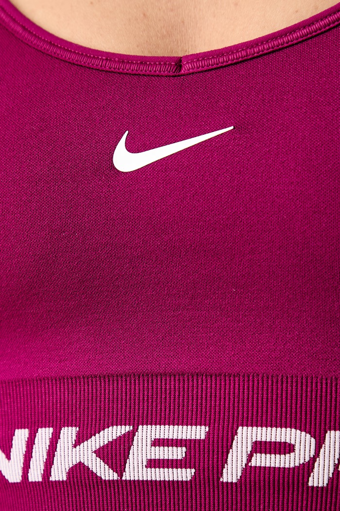 Biustonosz sportowy Nike Pro Seamless Nike różowy IR4154.630