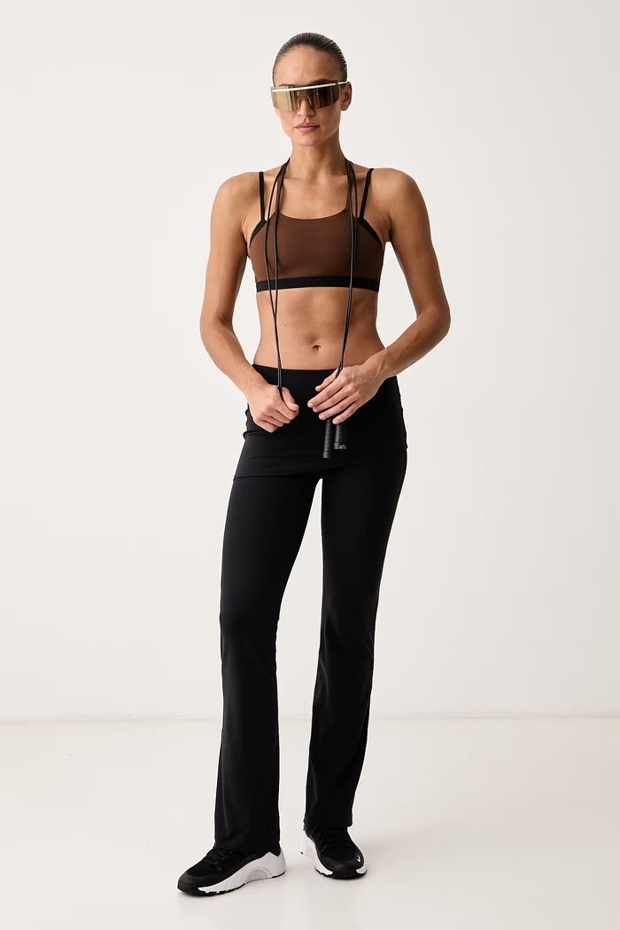 Nike Biustonosz do jogi Zenvy IX7279.259 brązowy AW26