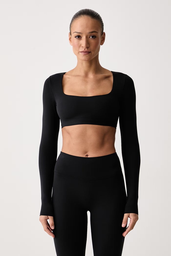Nike Longsleeve do jogi damski Zenvy czarny IO3117.010