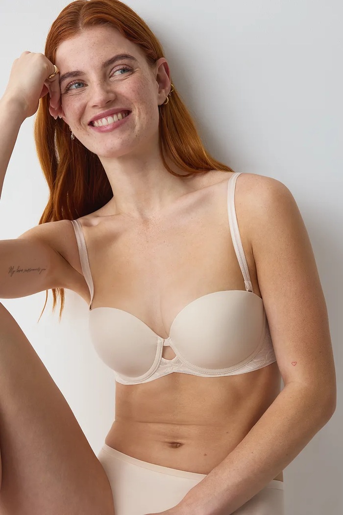 Odzież Triumph Biustonosz Comfort Contour 10226400 beżowy