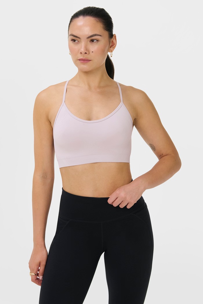 Sweaty Betty Biustonosz sportowy fioletowy SB10808