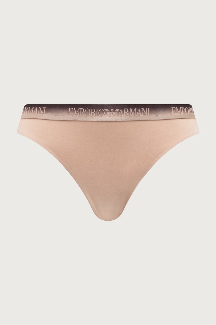 Odzież Emporio Armani Underwear Brazyliany damskie 2-pack EW005512.AF25572 beżowy