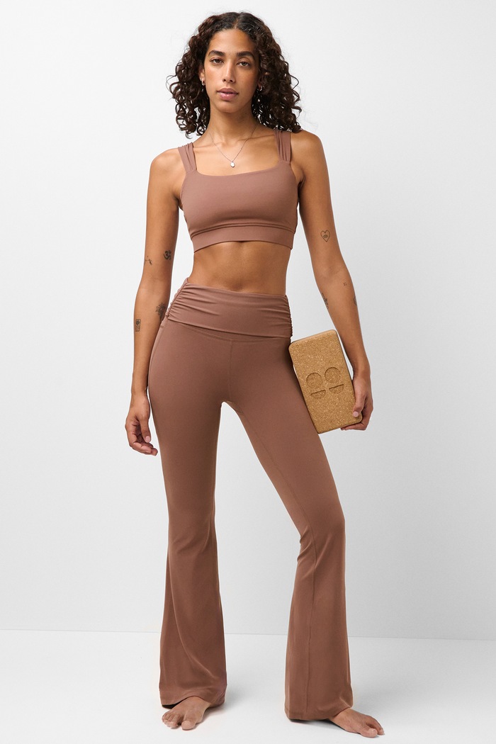 Odzież Sweaty Betty Biustonosz sportowy Ultimate SB10805 brązowy