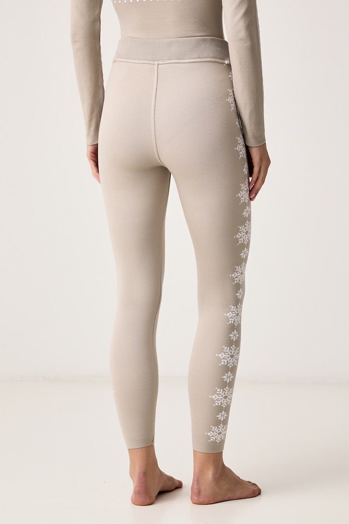 Odzież Newland Legginsy funkcyjne damskie Amarae N46909.97 beżowy