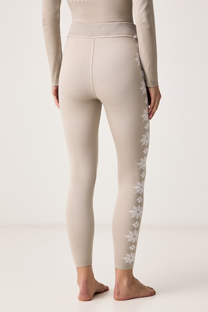 Odzież Newland Legginsy funkcyjne damskie Amarae N46909.97 beżowy