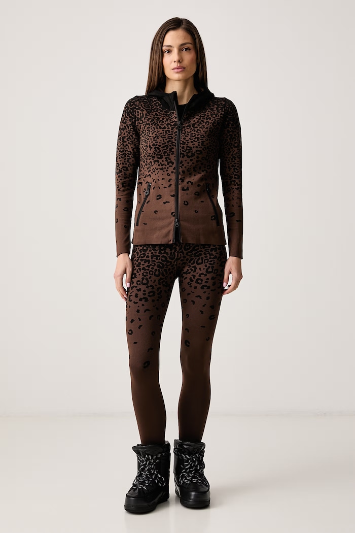 Newland Legginsy funkcyjne damskie Elyth N46962.316 brązowy AW26
