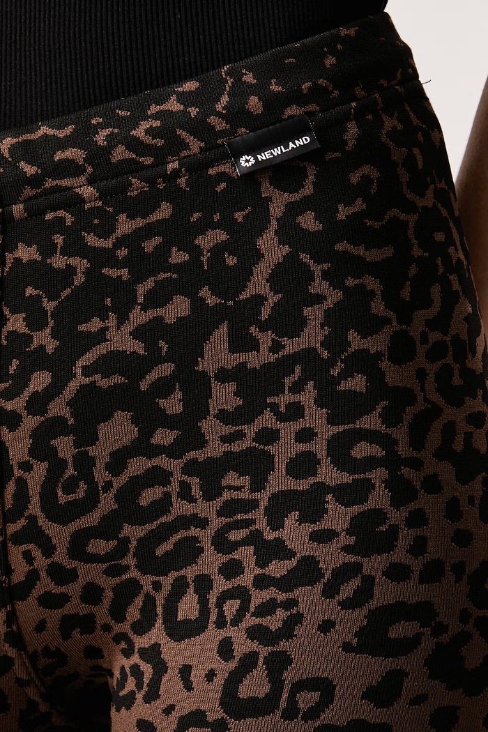 Legginsy funkcyjne damskie Elyth Newland N46962.316 brązowy